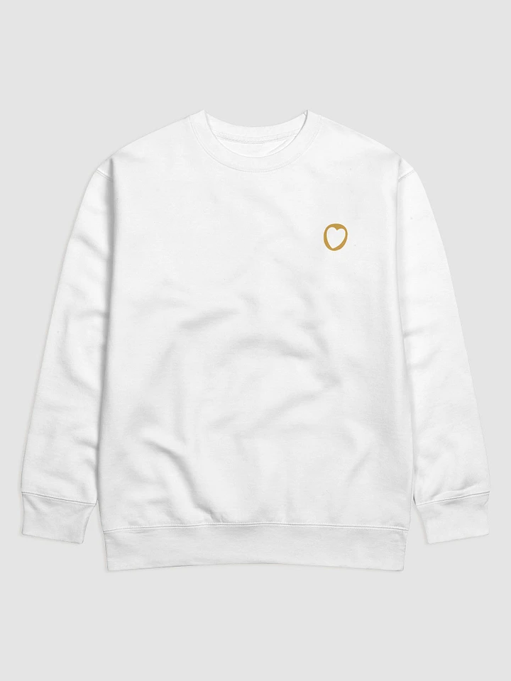 thanks for being here! Sweatshirt (Gold) product image (6)