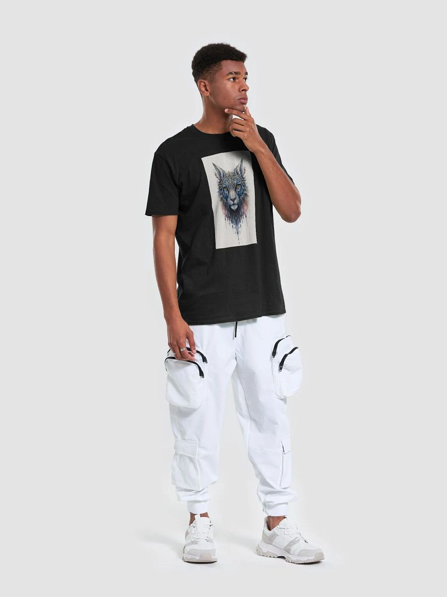 Mystical Lynx Watercolor T-Shirt product image (26)