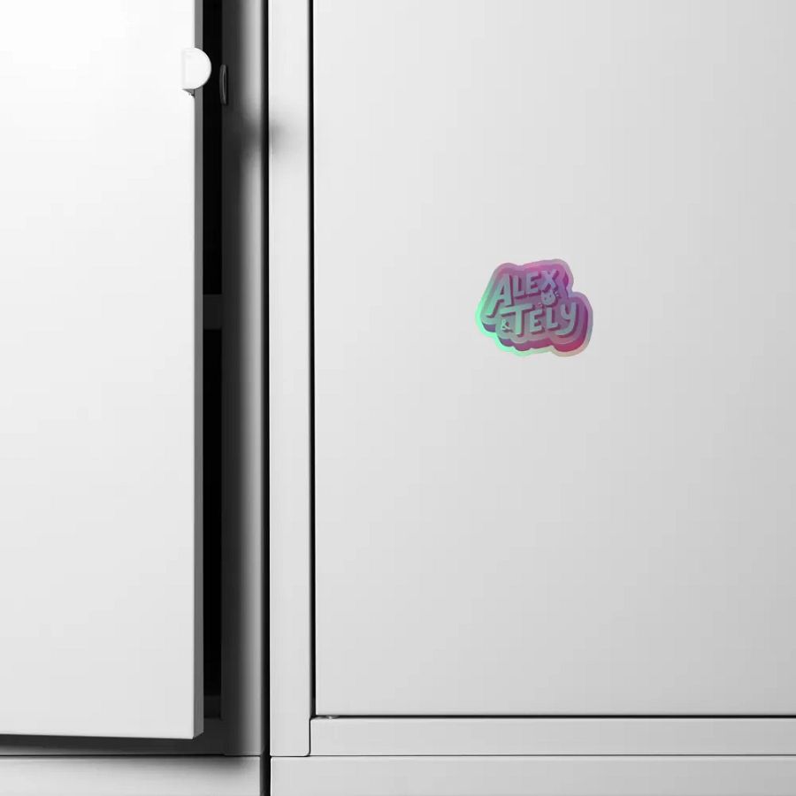 Alex & Tely Hologram Sticker product image (4)