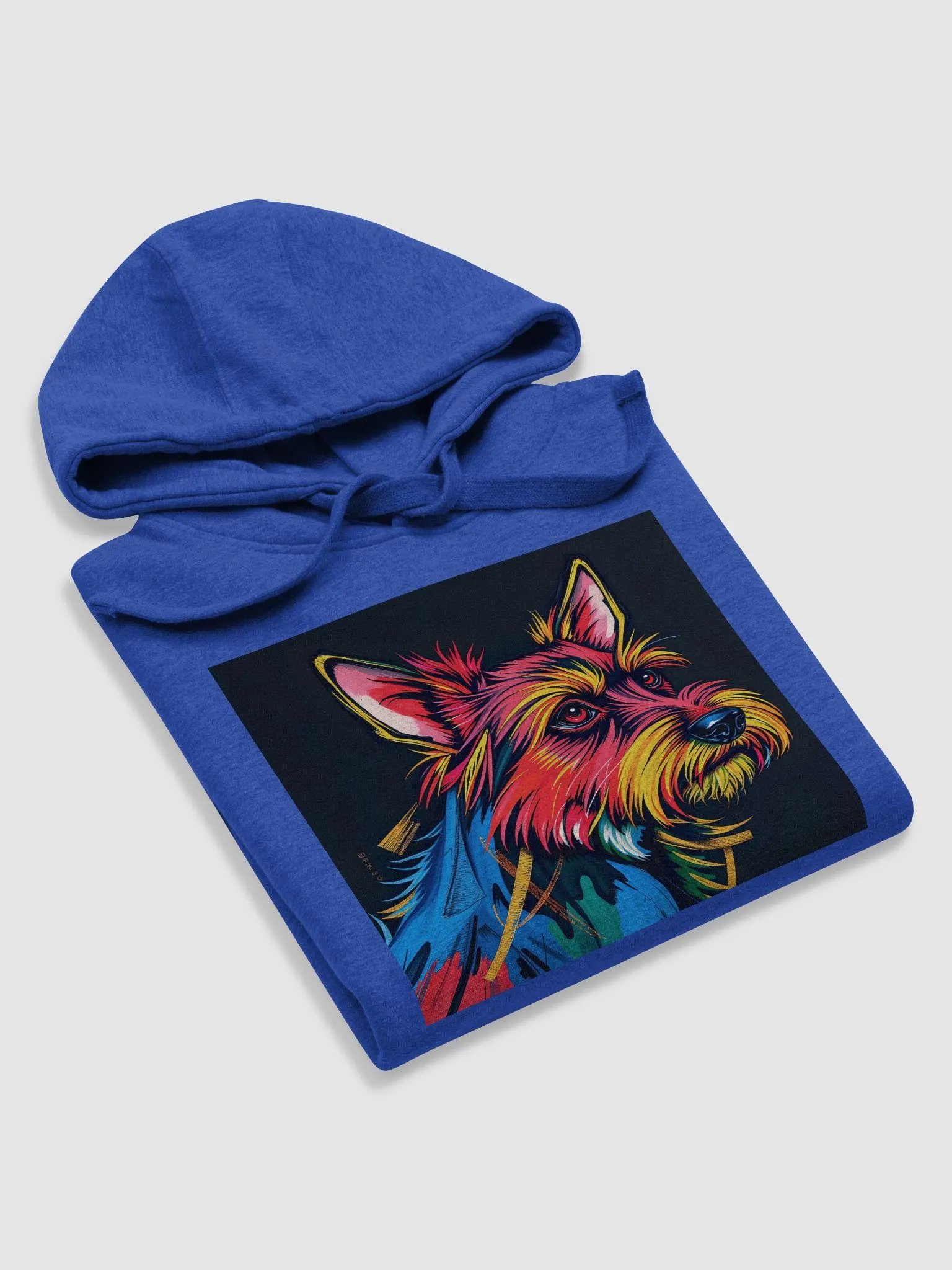 Scottie Cozy Cotton Comfort Unisex Hoodie product image (5)