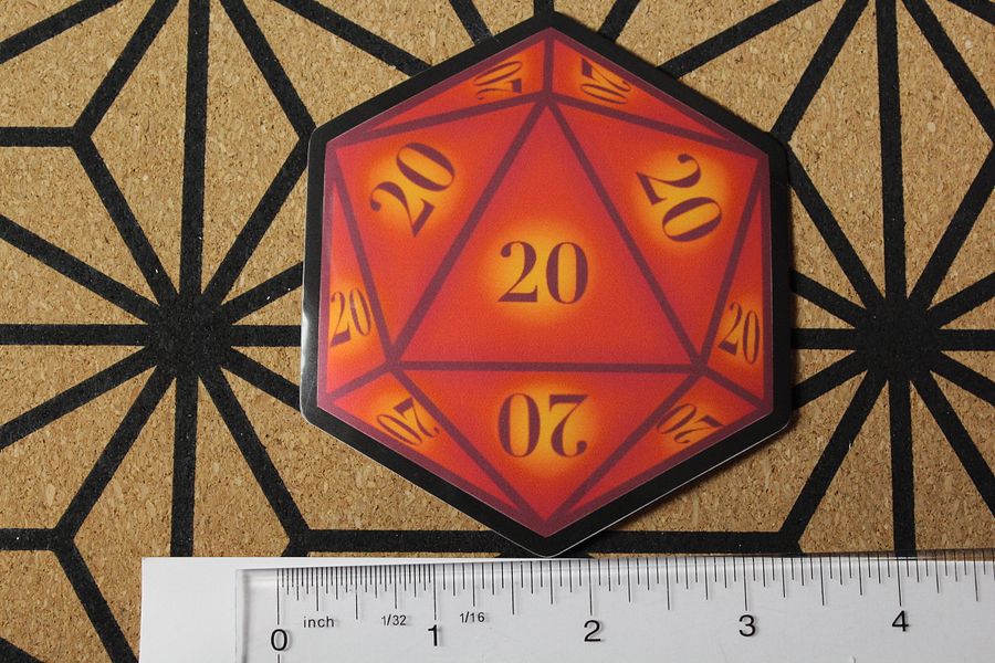 D20 coaster/sticker product image (3)