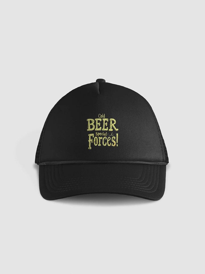 Cold Beer Special Forces Funny Cap for Beer Lovers product image (1)