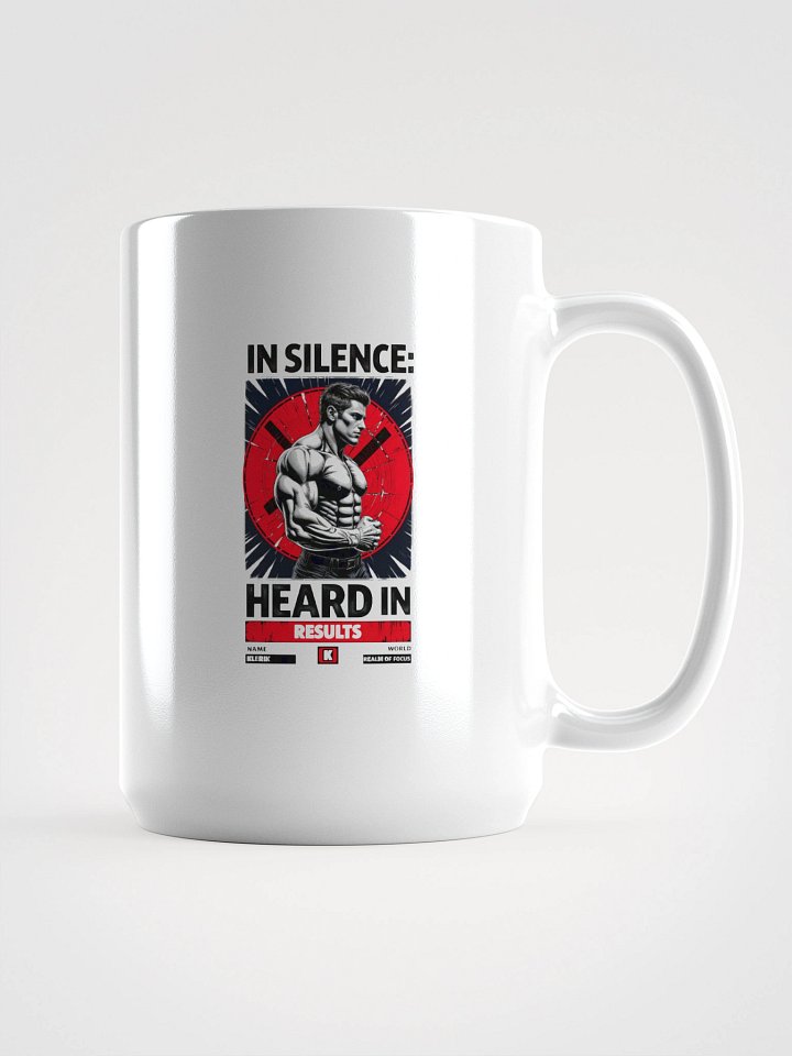 Silent Strength Mug - IN SILENCE HEARD IN RESULTS product image (1)