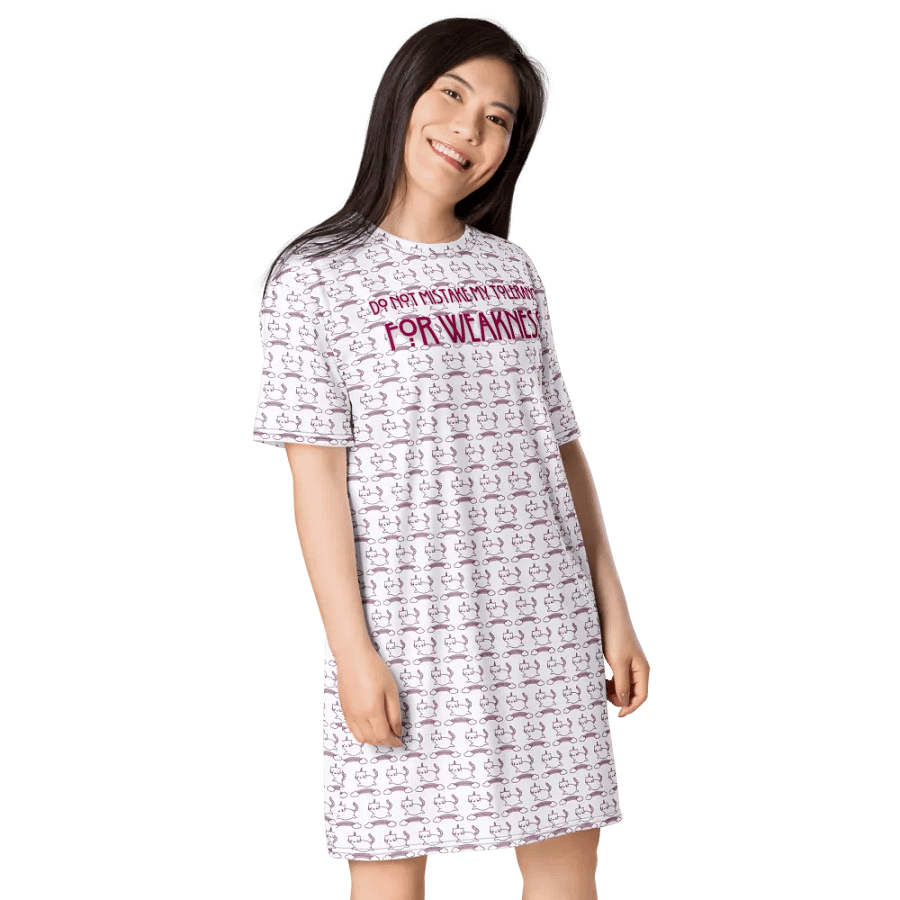 Resistors, Tolerance w/ Rainbow Cat Pattern, Tee Dresss product image (4)