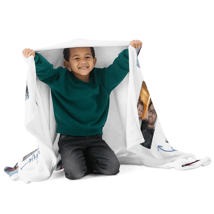 THROW BLANKET PERSONALIZED! 💙 product image (2)