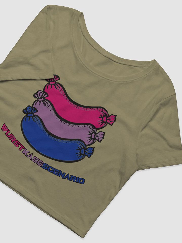Bi Pride Crop Sausage Tee product image (5)