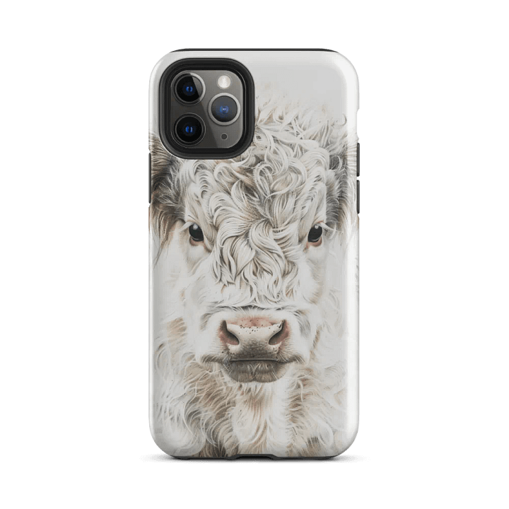 Fluffy Cow iPhone® Tough Case product image (25)