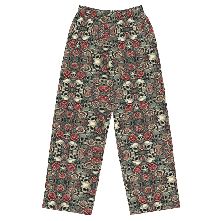 Rho-9 Macabre Bloom Wide Leg Pants product image (1)