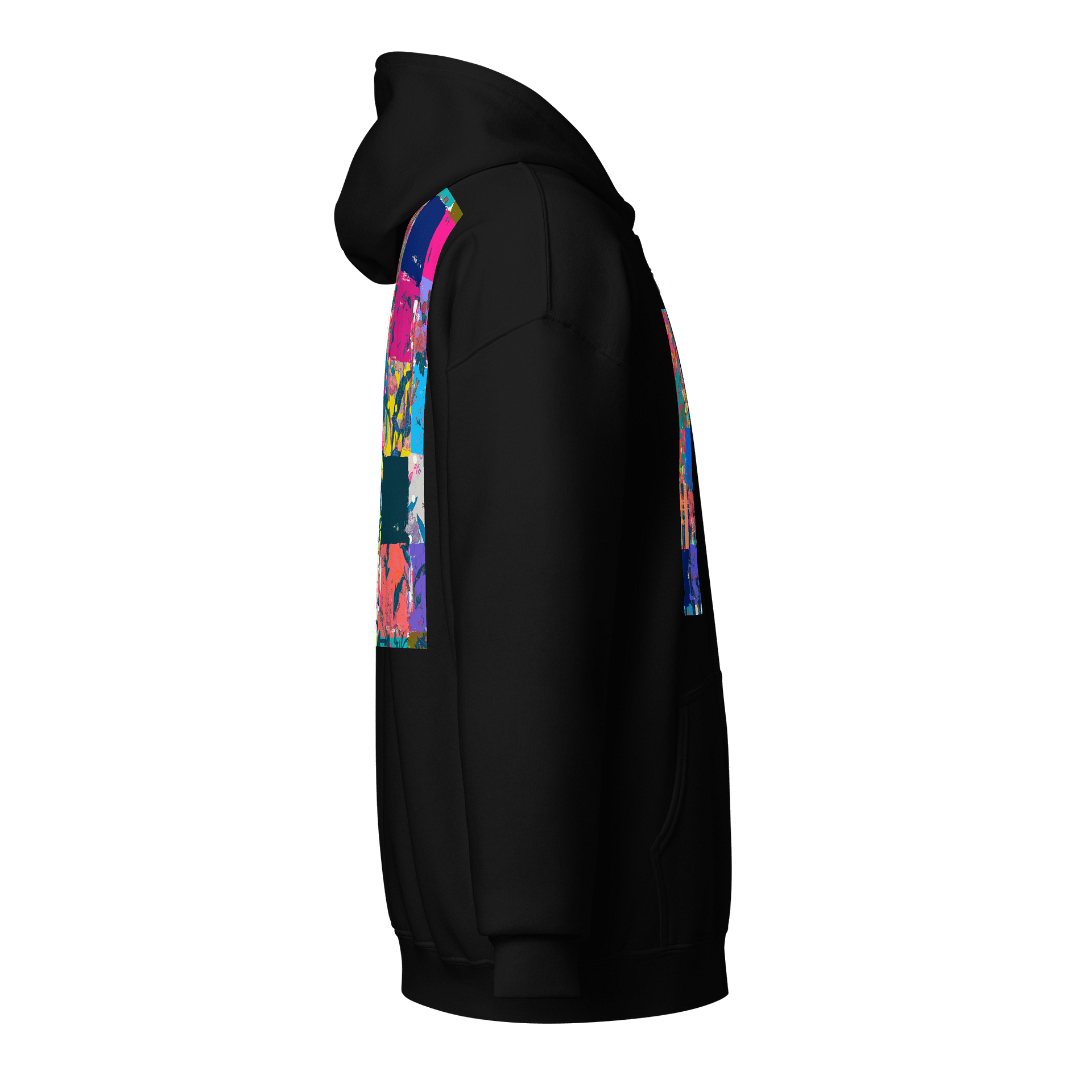 Vibrant Abstract Zip Hoodie product image (16)