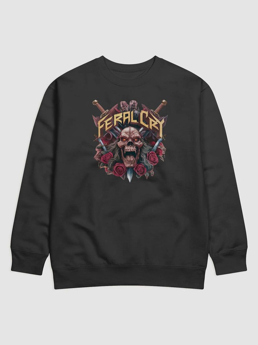 Skull and Roses Premium Sweatshirt product image (1)
