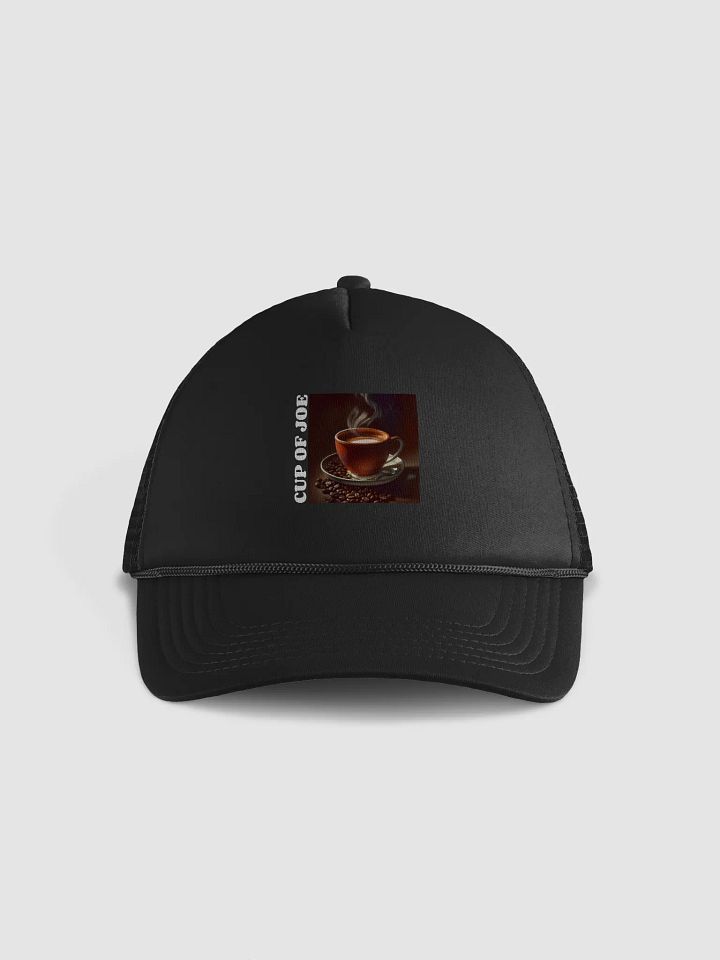Steaming Cup Trucker Hat product image (1)