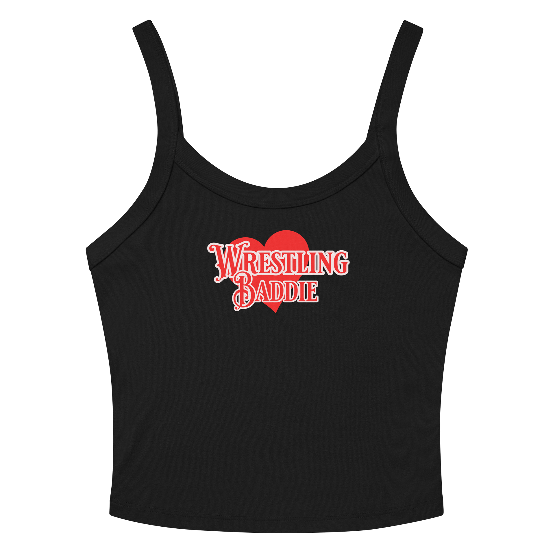 Once Upon A Wrestling Baddie Micro-Rib Tank Top product image (3)
