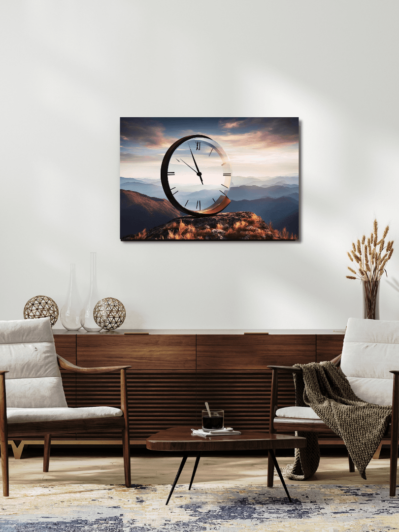 Time Confusion-3 | Artistic Wall Painting product image (3)