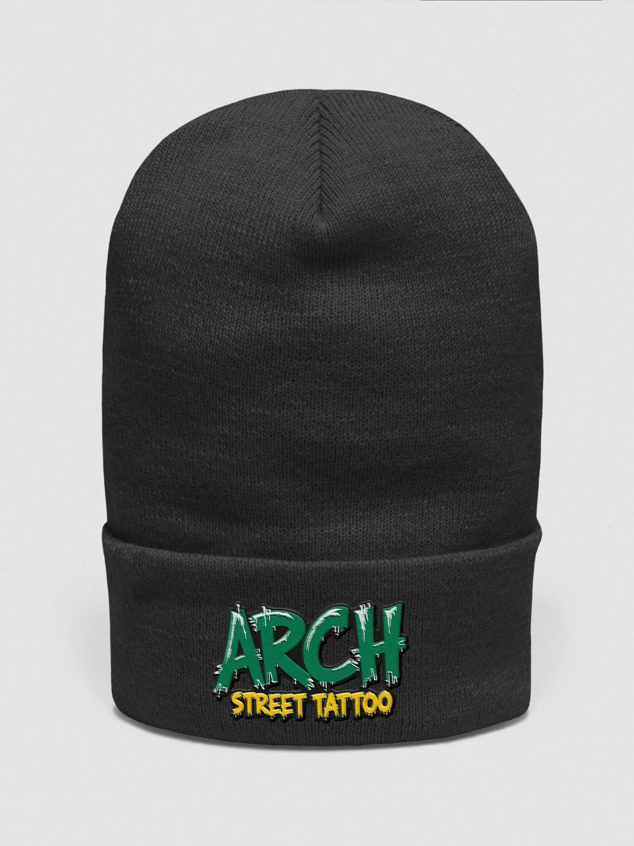 ARCH STREET TATTOO CO. # 1 Drip Effect Street Tattoo Beanie product image (1)