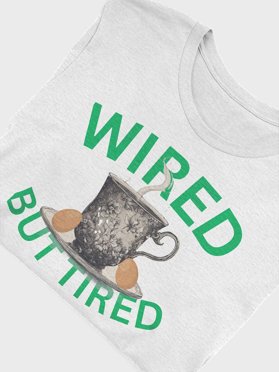 Wired But Tired Supersoft T Shirt product image (5)