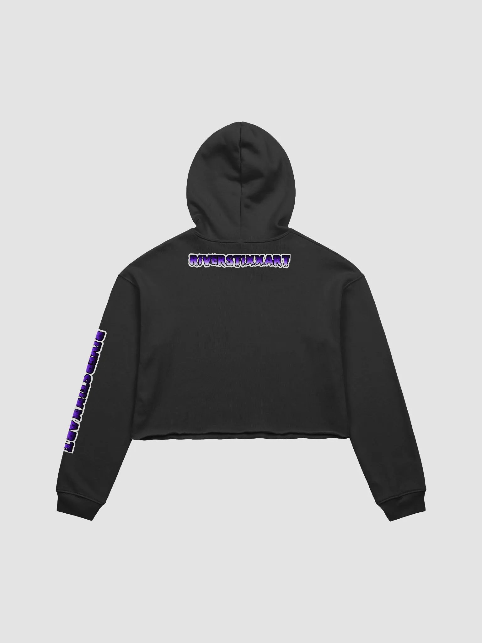 Flower Skull Crop Hoodie product image (2)