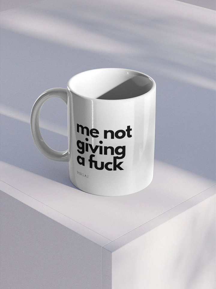 Not giving a fuck mug product image (1)