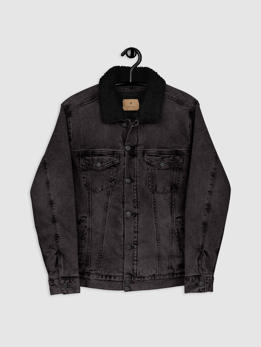 Dinovision denim sherpa jacket product image (5)