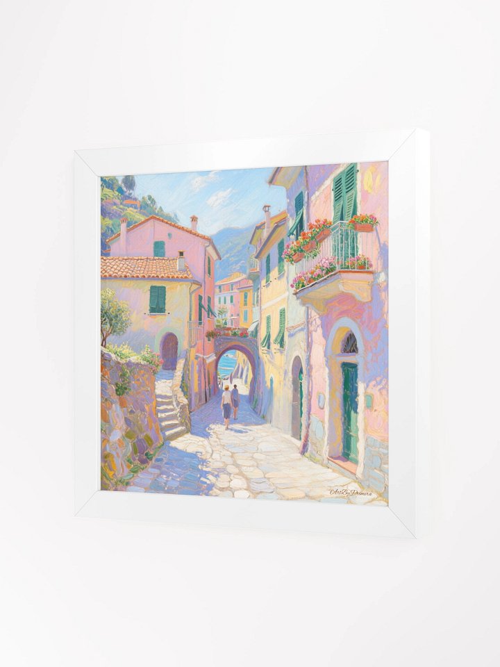 Vernazza Balcony Arch View - Framed Poster product image (8)