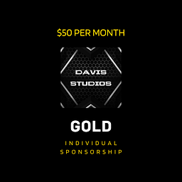 Gold Tier (Individual Sponsorship)