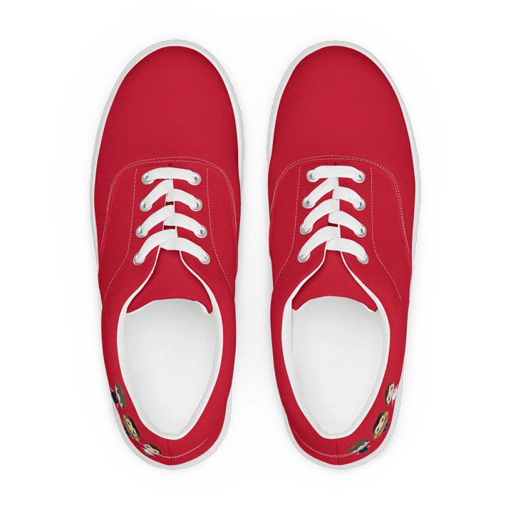 Men's Canvas Shoes - Red product image (2)