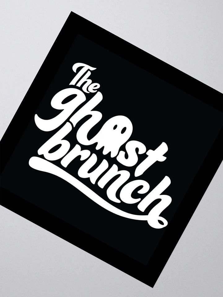 The Ghost Brunch 3"x3" sticker product image (2)
