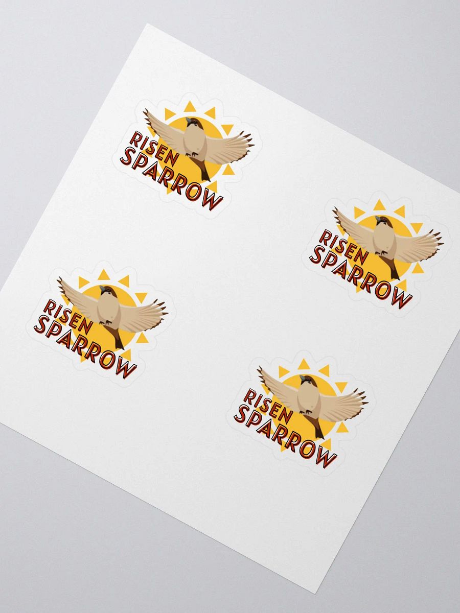 Risen Sparrow Logo Cut & Peel Stickers product image (2)