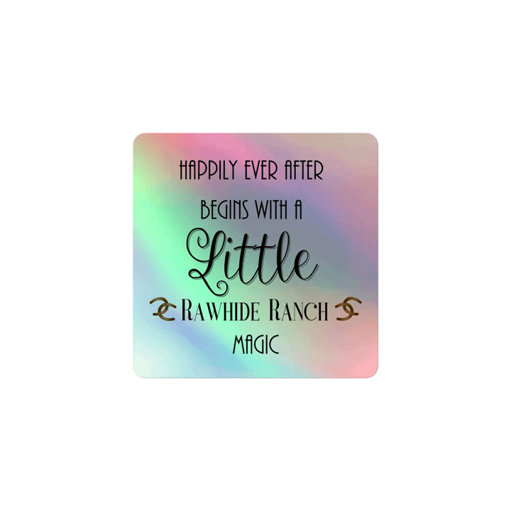 Rawhide Ranch Magic Holographic Sticker product image (1)