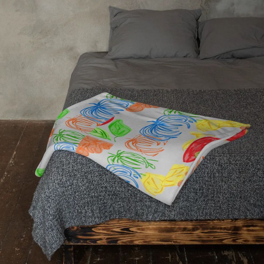 Plant Themed Throw Blanket product image (11)