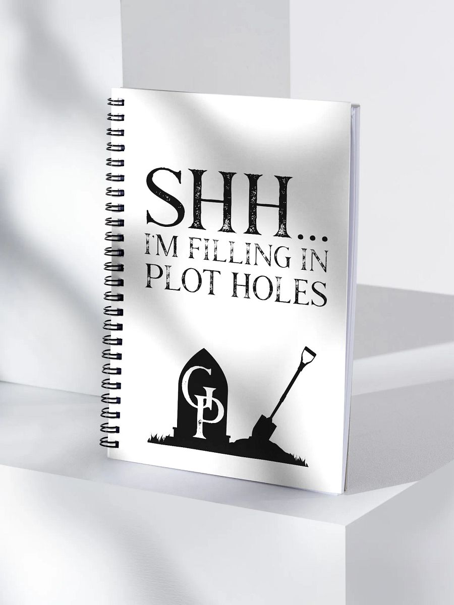 SHH - Plot Holes Spiral Notebook product image (4)