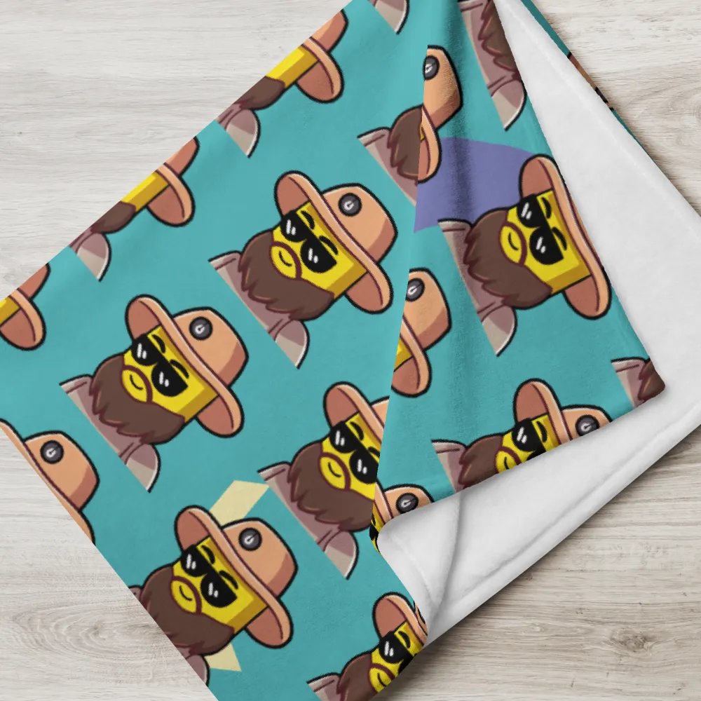 BT Logo Throw Blanket product image (5)