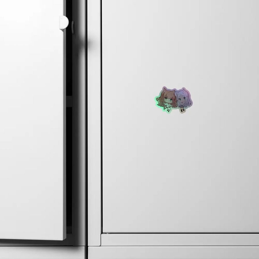 Peach x Morii Holographic Sticker product image (4)