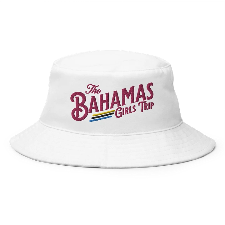 Bahamas Hat : Bahamas Cruise Bahamas Girls Trip Bucket Hat Embroidered product image (4)