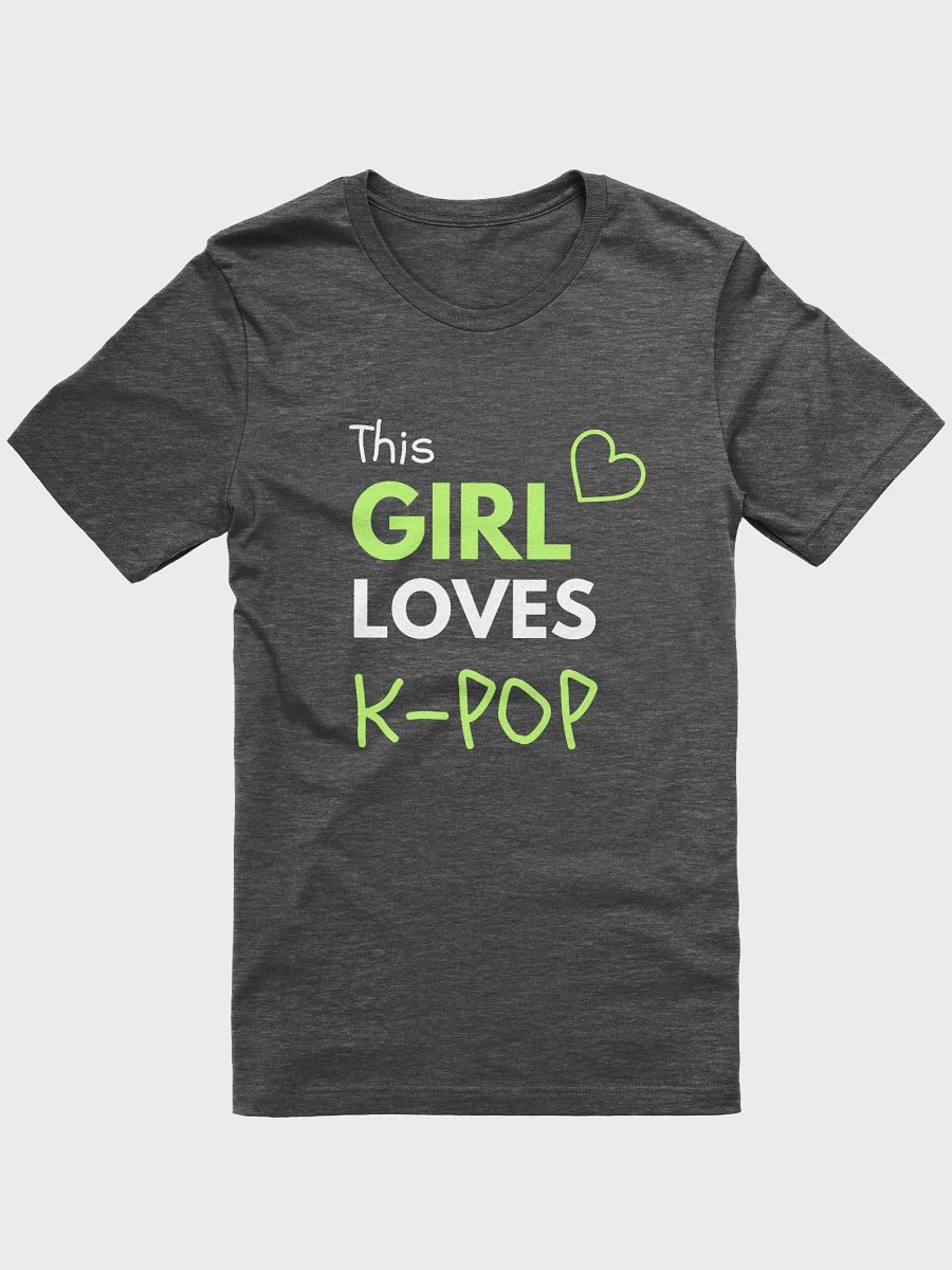 This Girl Loves K-Pop - Unisex T-shirt Bella Canvas 3001 product image (4)