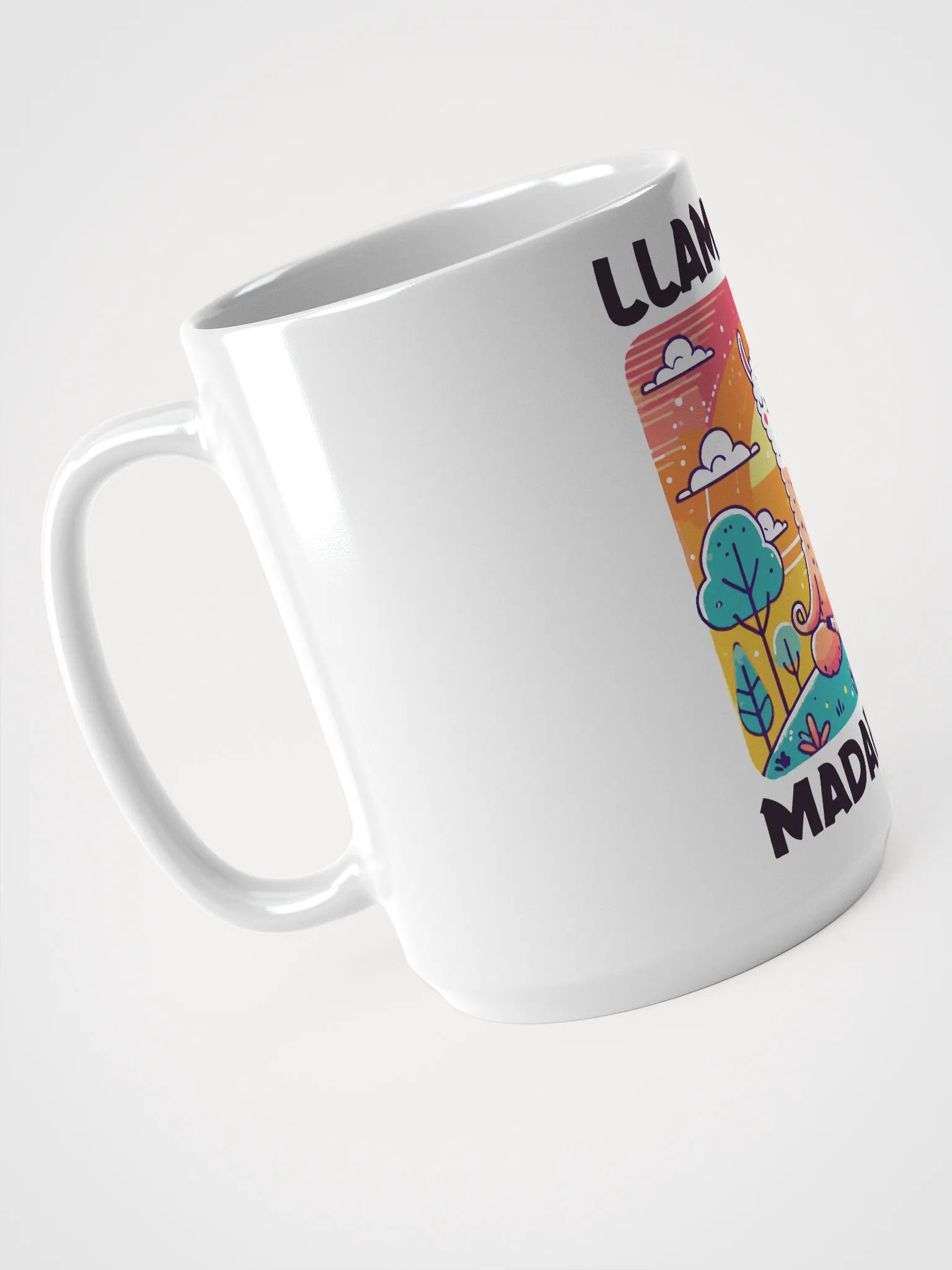 LLAMASTE - Tranquil Llama Yoga Mug product image (4)