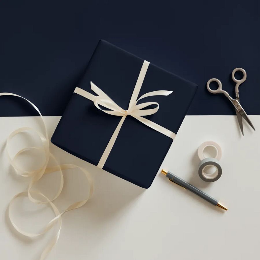 Color Block Dark Wrapping Paper product image (12)