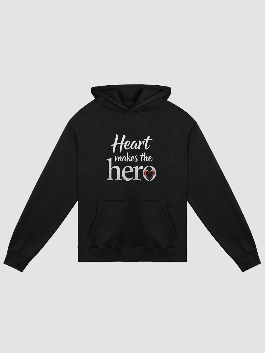 Unlock Your Inner Hero with the   Heart Makes the Hero    Hoodie – Inspired by Gal Gadot’s Unstoppable Spirit product image (1)