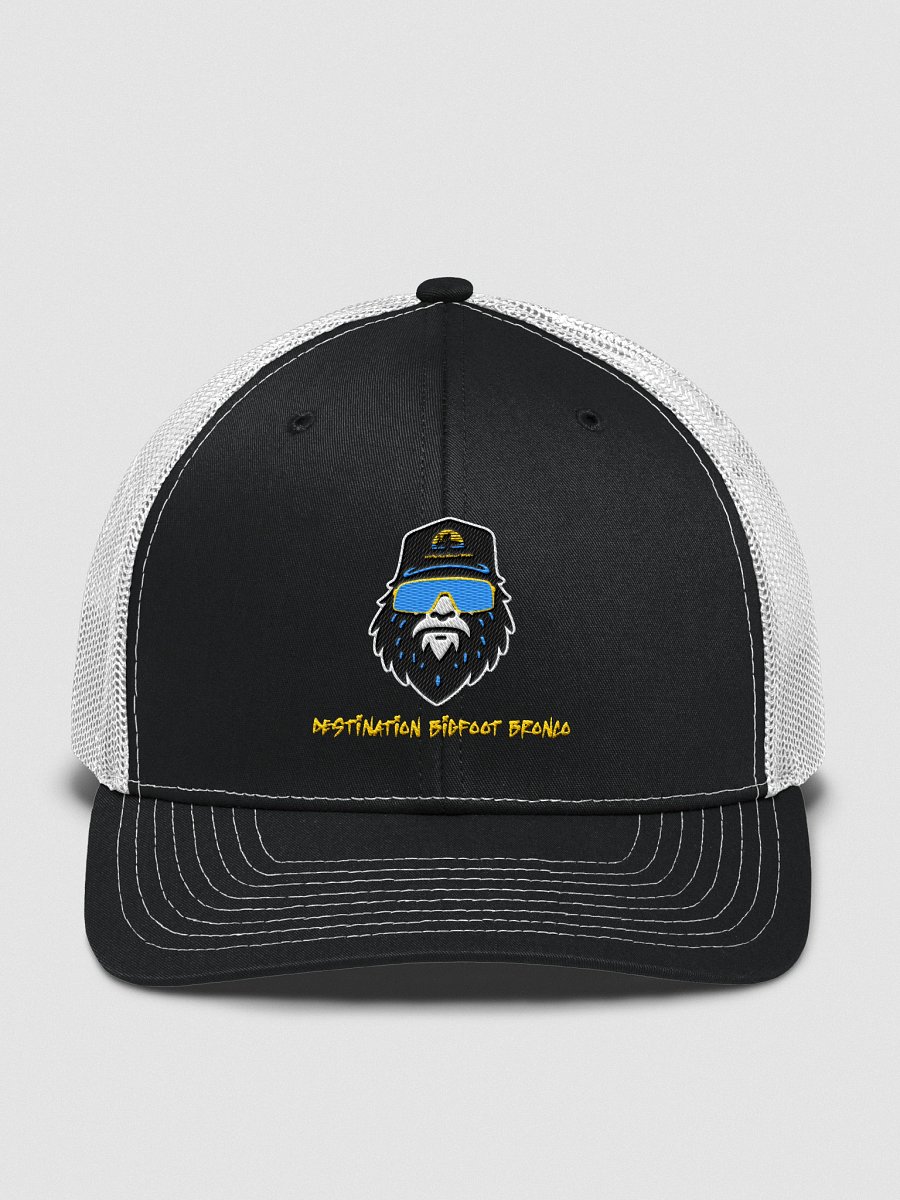 Bigfoot Original Two-Tone Black/White Trucker Cap product image (1)