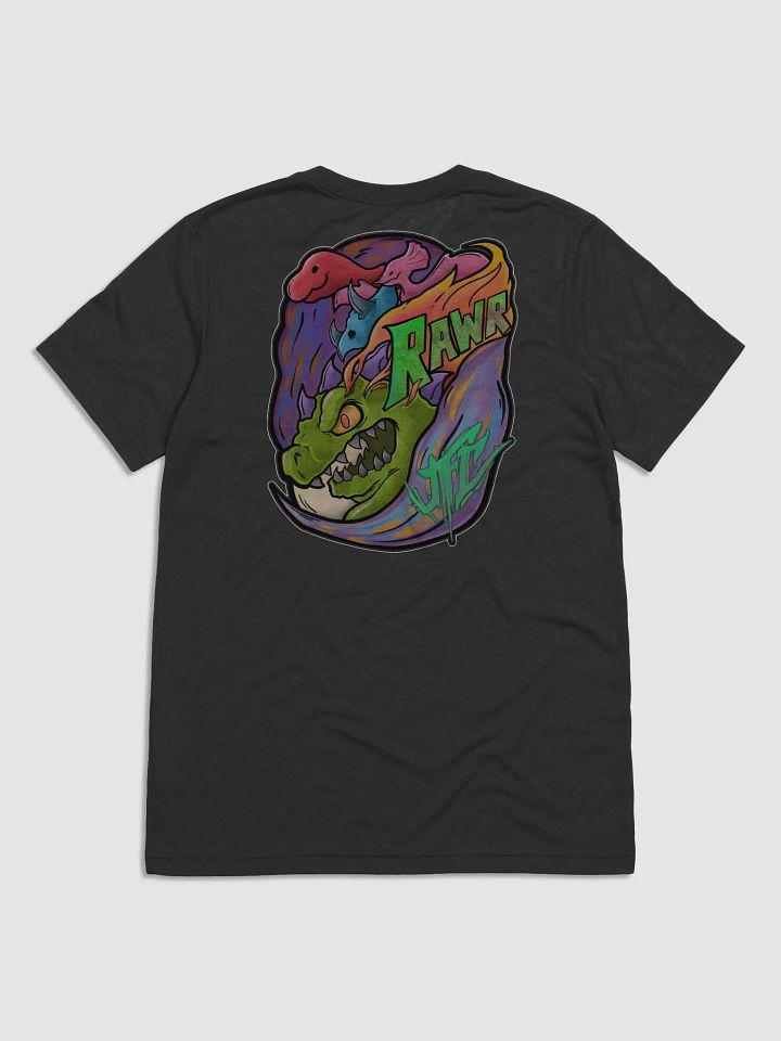 Vicious Rawr! (Triblend Short Sleeve T-Shirt) product image (2)