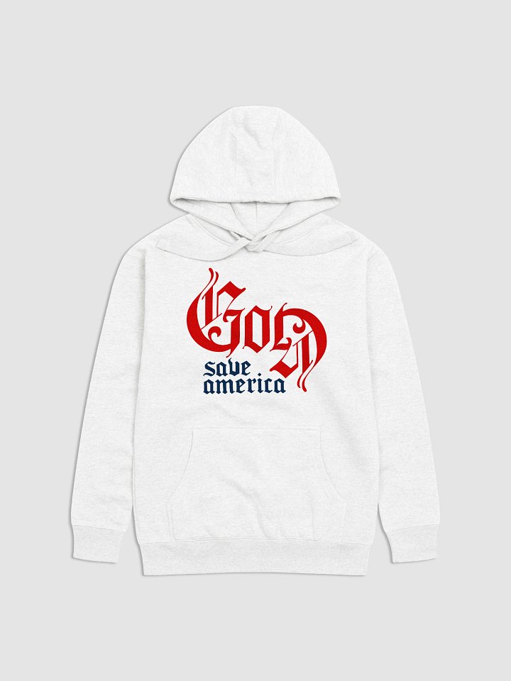 God Save America Red White Blue Hoodie product image (1)