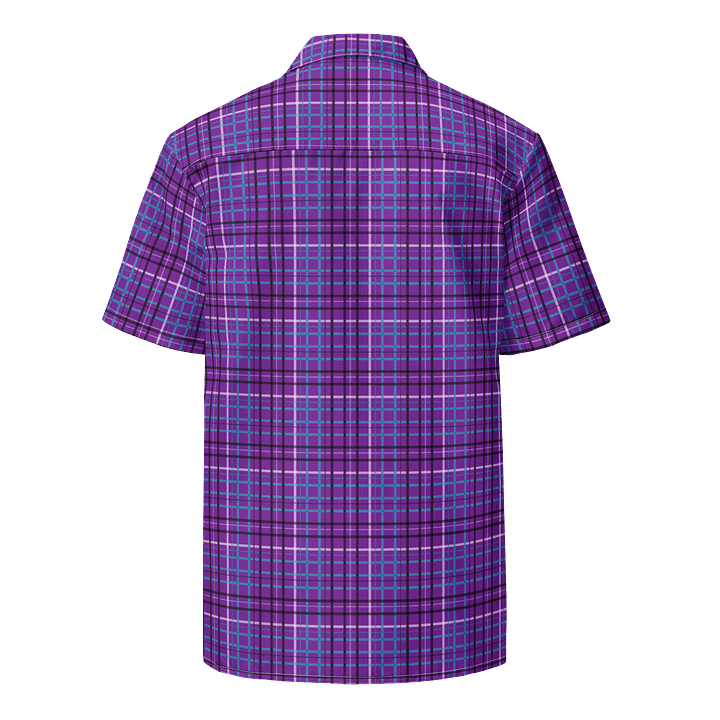 Purple Plaid Button-Up Shirt product image (2)