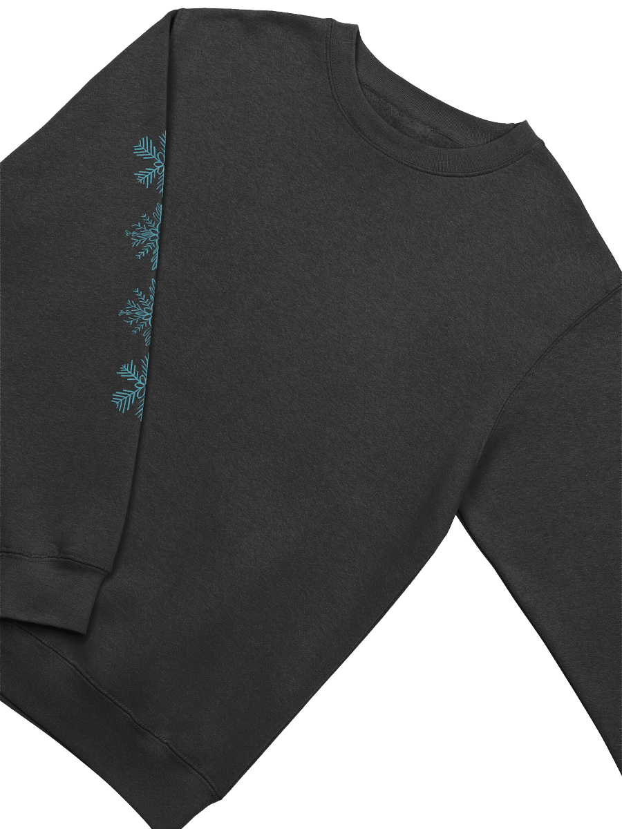 Simple Snowflakes Crewneck Sweatshirt - Heavy Weight Fabric product image (3)