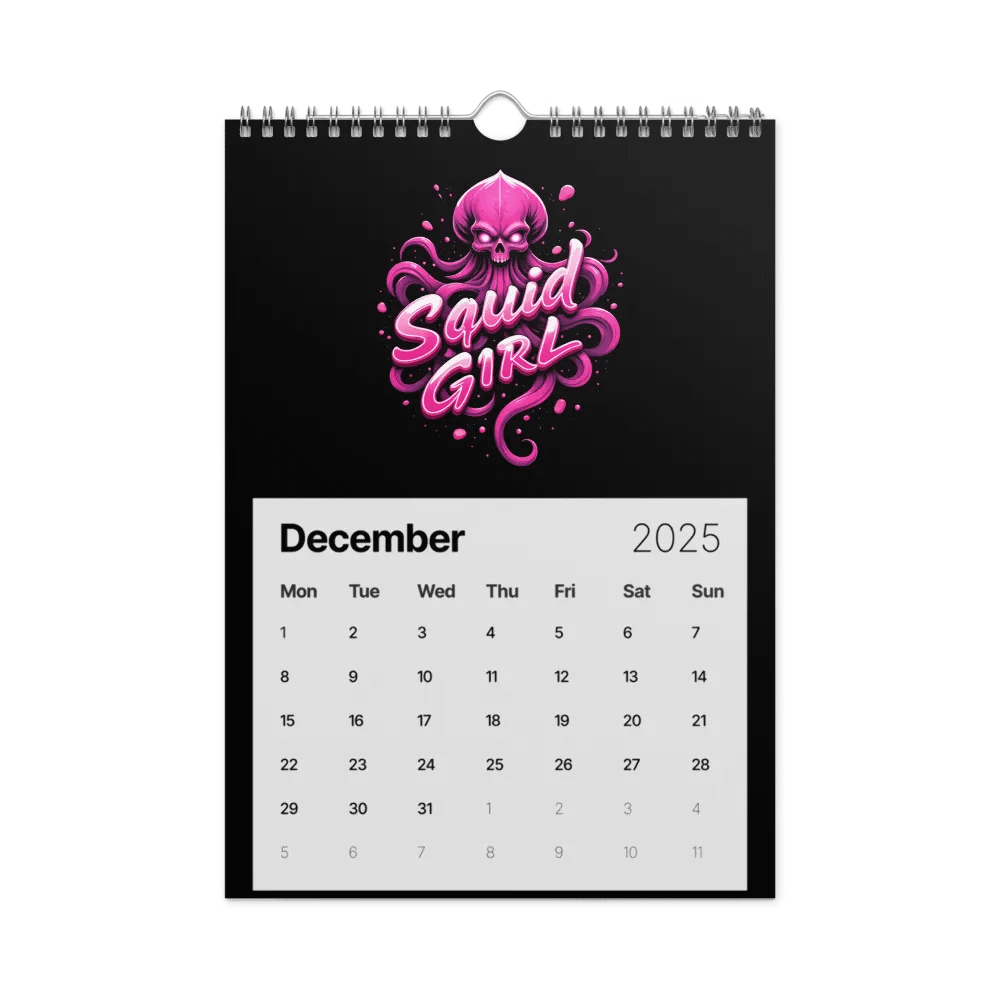 Squid Girl - Wall Calendar (2025) product image (5)