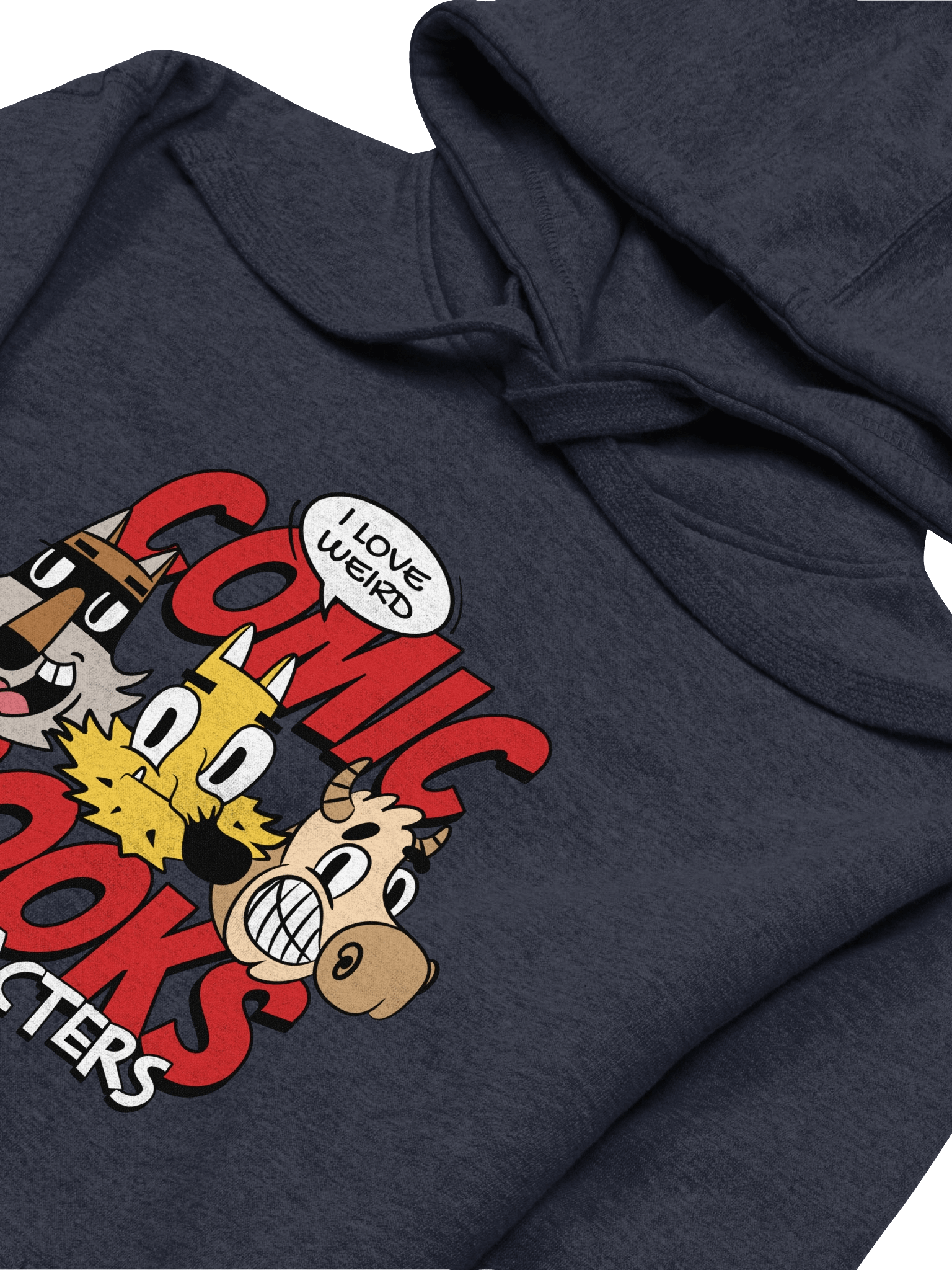 Unique Streetwear Hoodie Quirky Comic Book Characters product image (21)