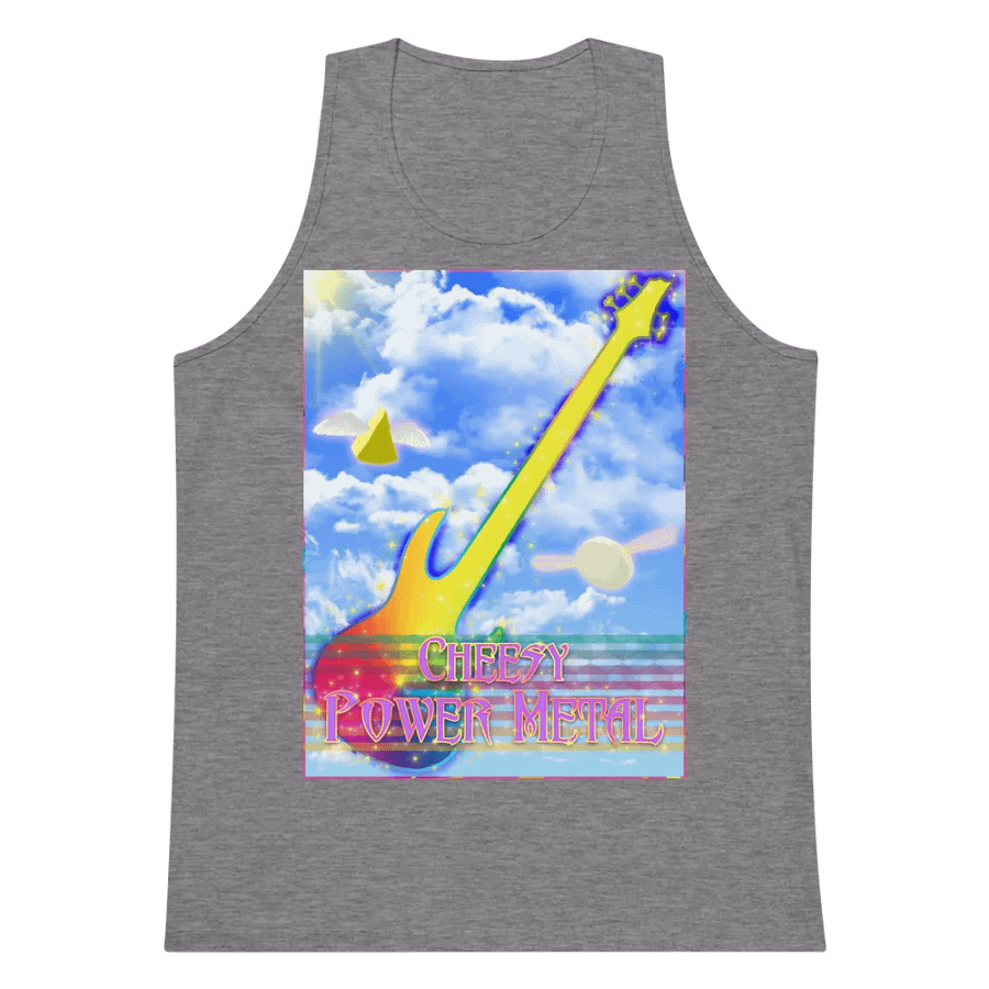 Cheesy Power Metal Tank Top product image (5)