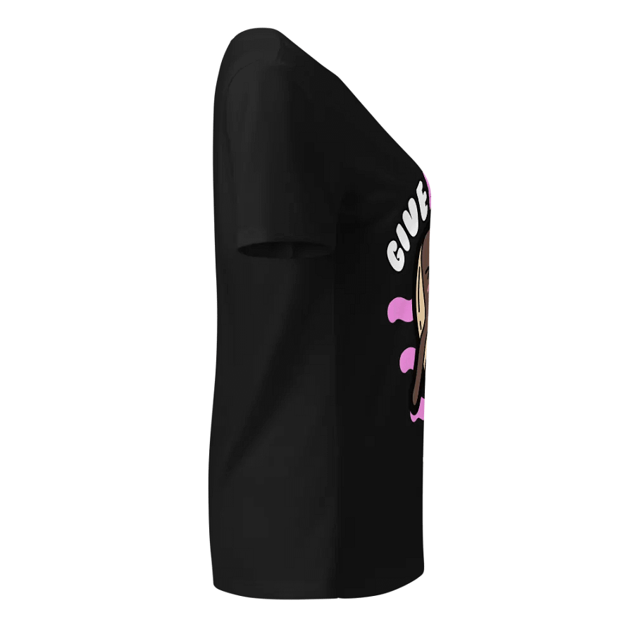 Hangry Doughnut Women's V-Neck Tee product image (3)