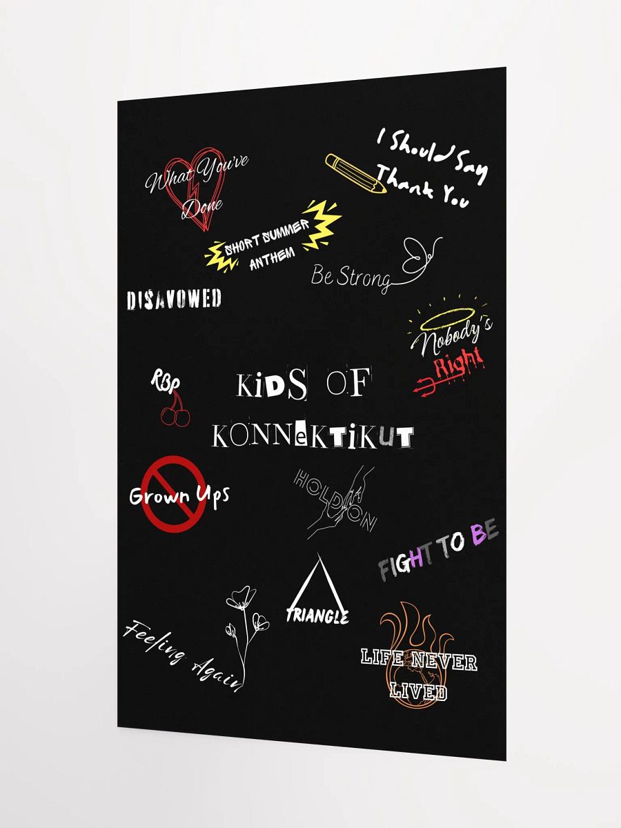 Kids Of Konnektikut Album Poster product image (3)