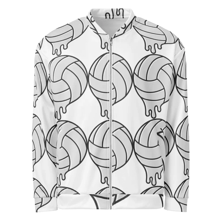 Dripping Volleyballs All-Over Bomber Jacket product image (1)