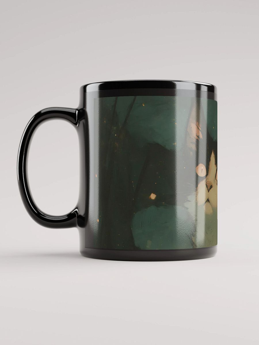 Enigmatic Night Cat Mug product image (3)