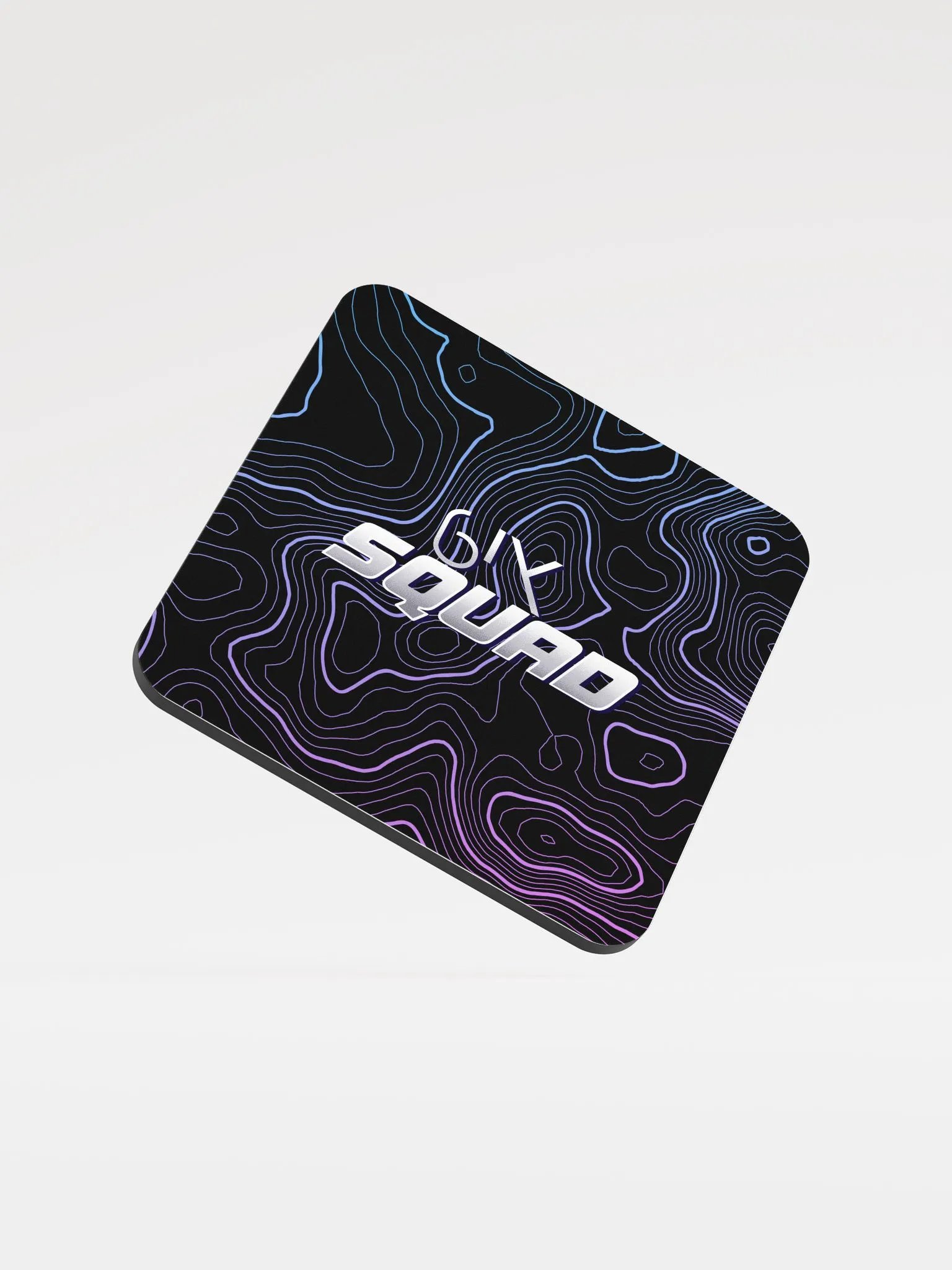 Faded Black 6ix Squad Coaster product image (1)